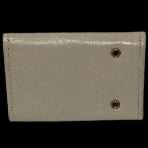 Vintage Princess Gardner Full Grain Cowhide 6-Key and Card Keeper,‎ Alabaster - Picture 8 of 9
